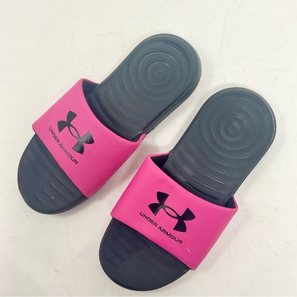 Under Armour pink slides - Picture 1 of 5